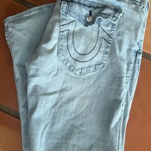 True Religion Ricky relaxed straight jeans size 36